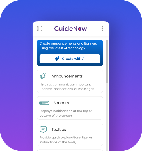 GuideNow Demo Interface